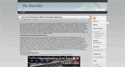 Desktop Screenshot of beholder-art.com
