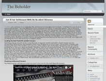 Tablet Screenshot of beholder-art.com